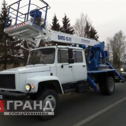 Автогидроподъёмник ВИПО-18-01 на шасси ГАЗ-33098
